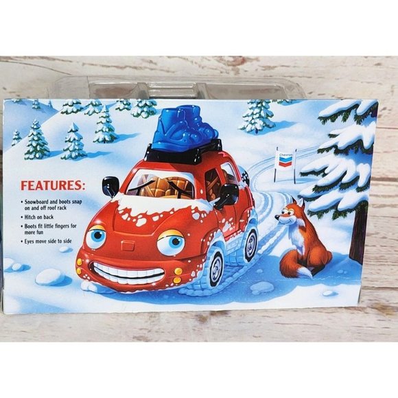 Chevron Cars Brent Blizzard Vintage Collectible Toy: Snowboard & Boots, Roof Rac - Picture 4 of 16